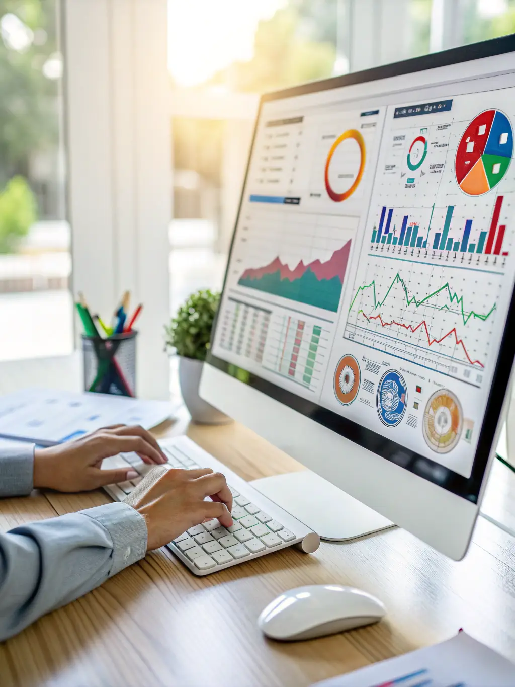 A dashboard displaying key performance indicators (KPIs) related to operational continuity and user experience, demonstrating the tangible results of S4B Tech's service models.