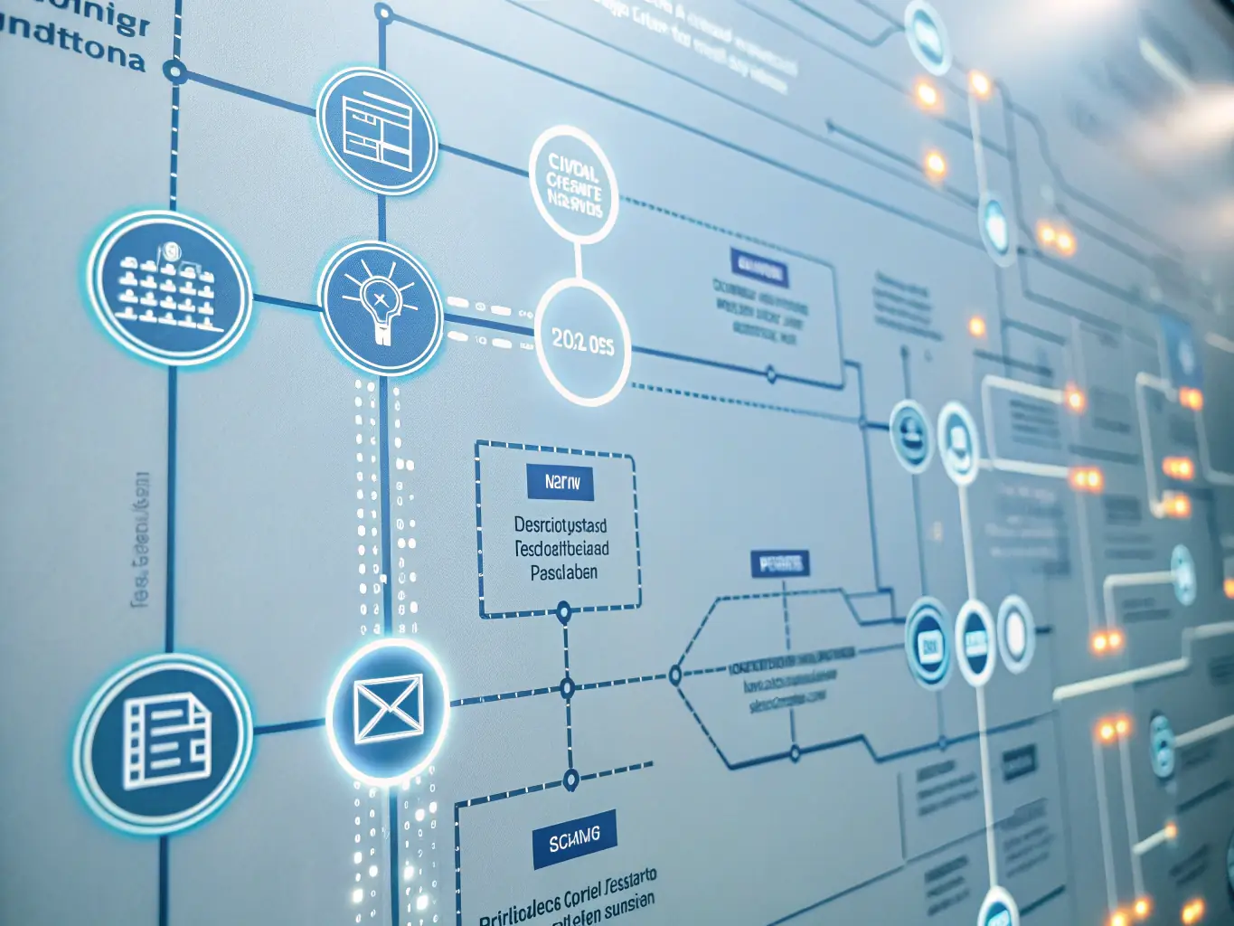 A digital illustration depicting the seamless transfer of knowledge between experienced consultants and client teams, symbolized by interconnected nodes and flowing data streams.