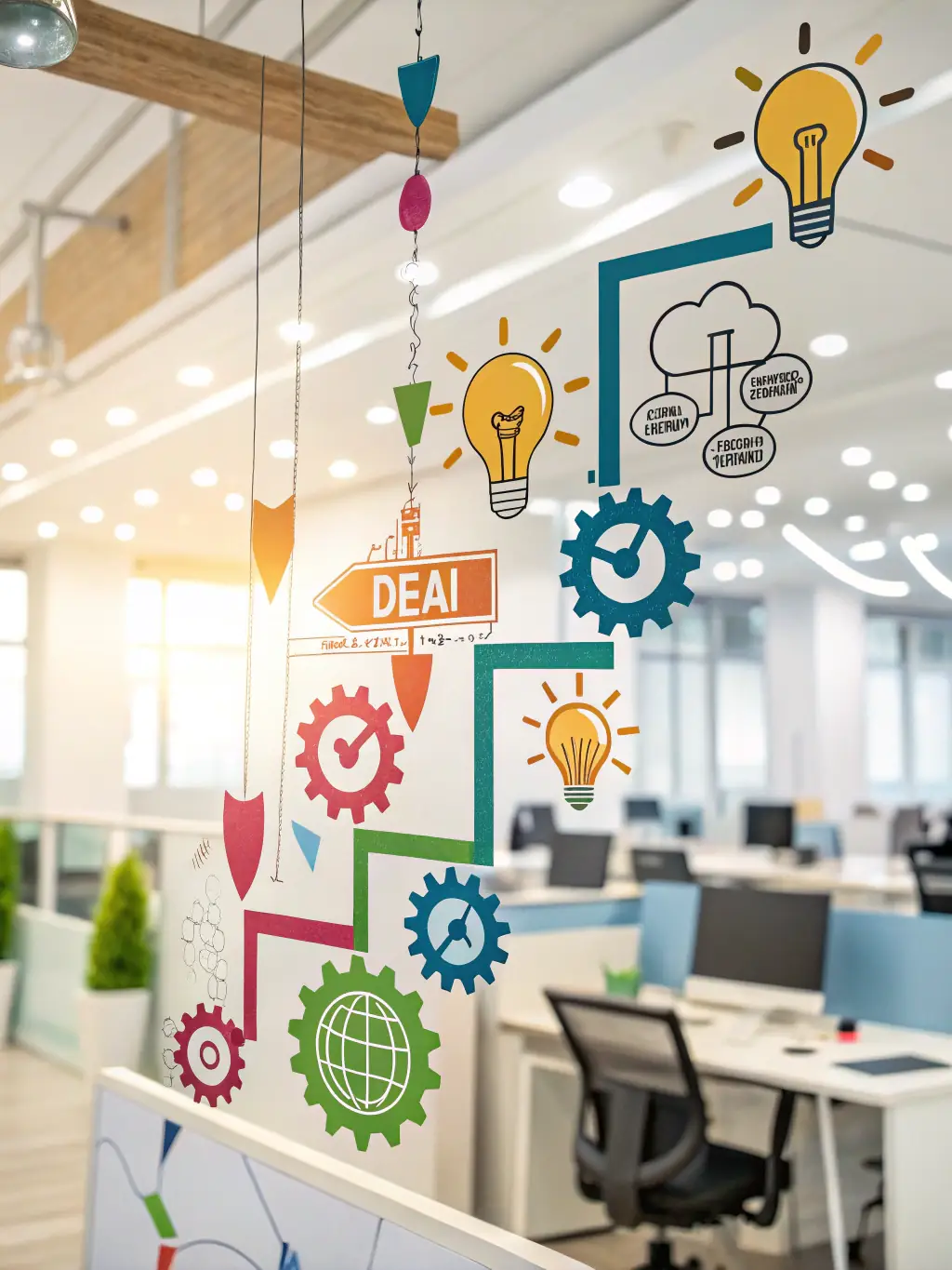 A visual representation of S4B Tech's integrated solutions, showcasing the seamless connection between strategy, technology, and operations for optimal results.